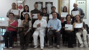 Formatura da Turma de Tui Na Avançado em 2014